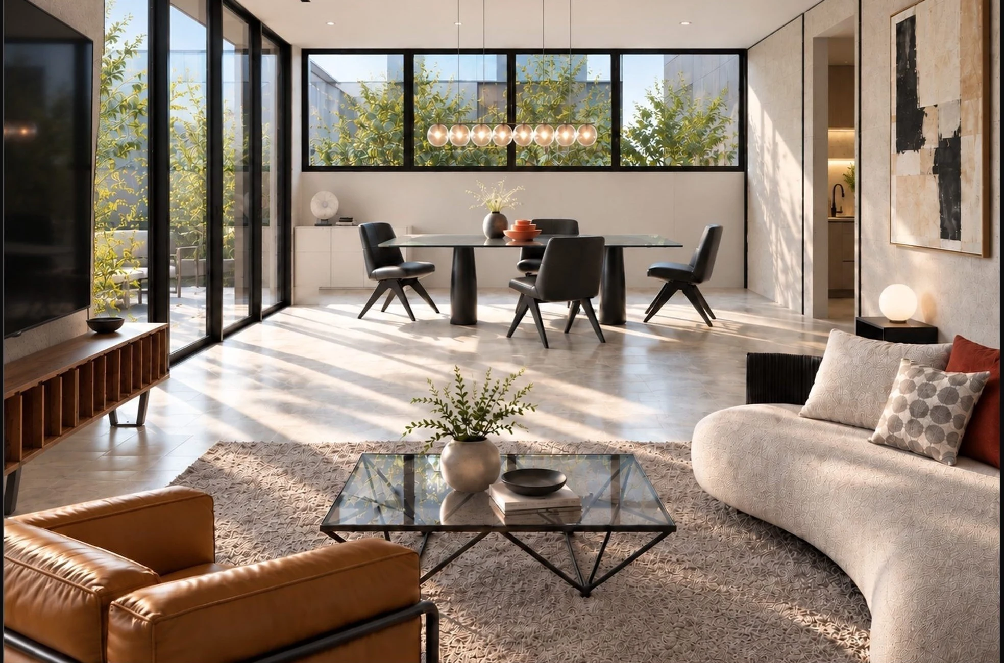 APG Azabudai Premium Residence 1F living & dining
