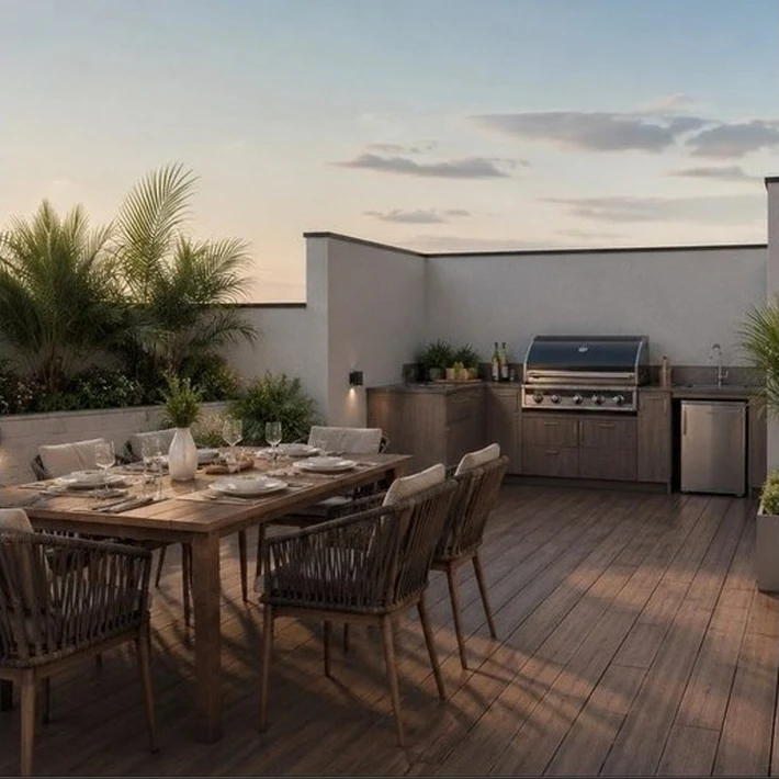 APG Azabudai Premium Residence rooftop terrace